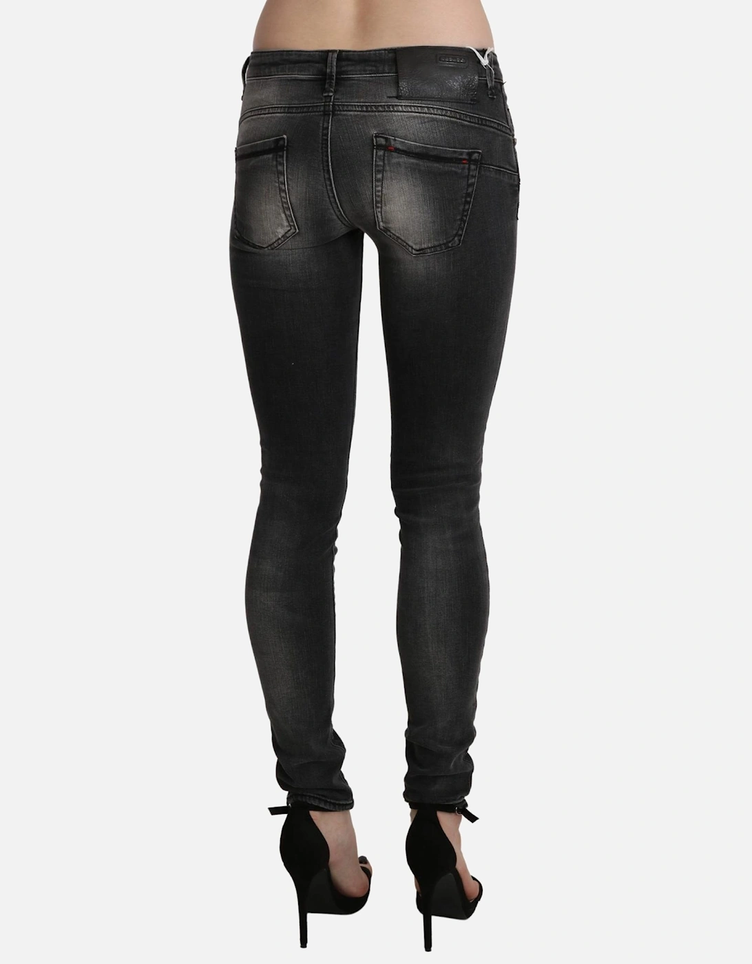 Skinny Jeans Grey Women - Black Jeans