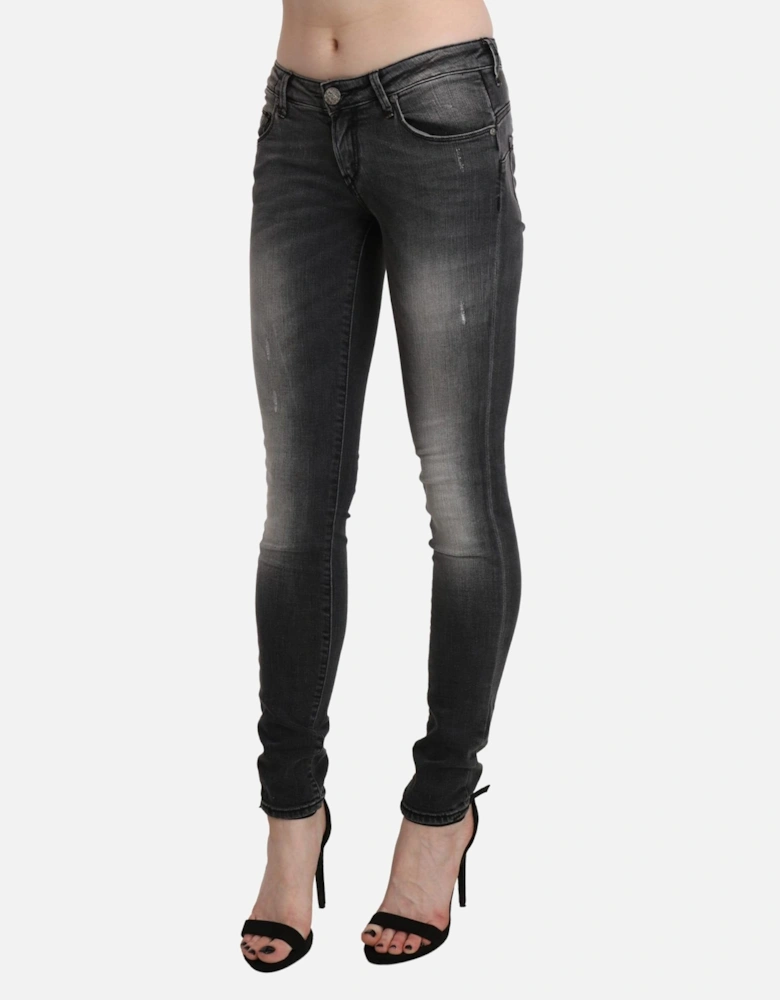 Skinny Jeans Grey Women - Black Jeans