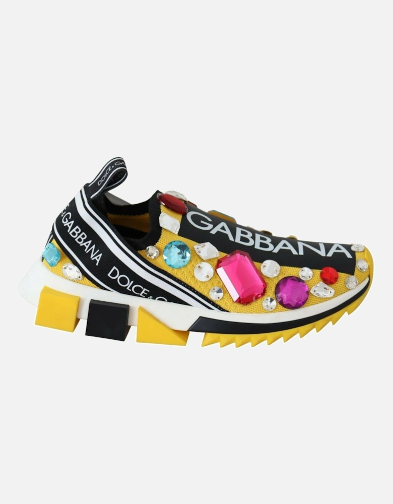 Portofino SlipOn Sneakers Crystal Detail Women - Yellow