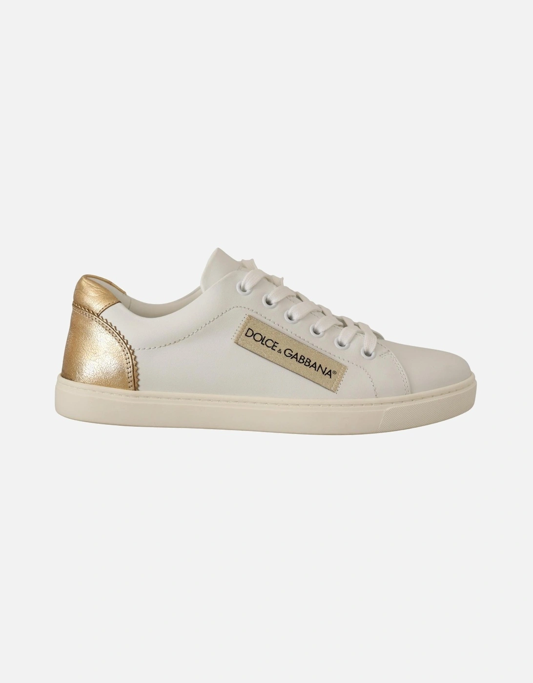 Dolce Gabbana Leather Sneakers Women - White, 7 of 6