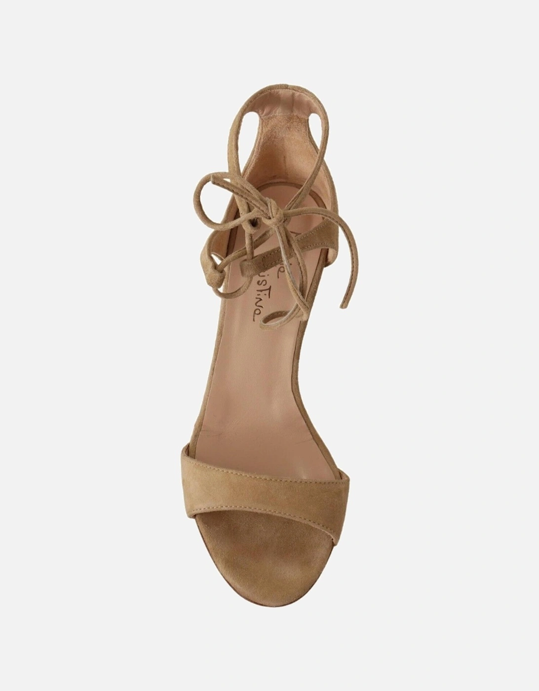 Suede Heels LA9376 Women - Beige Pumps