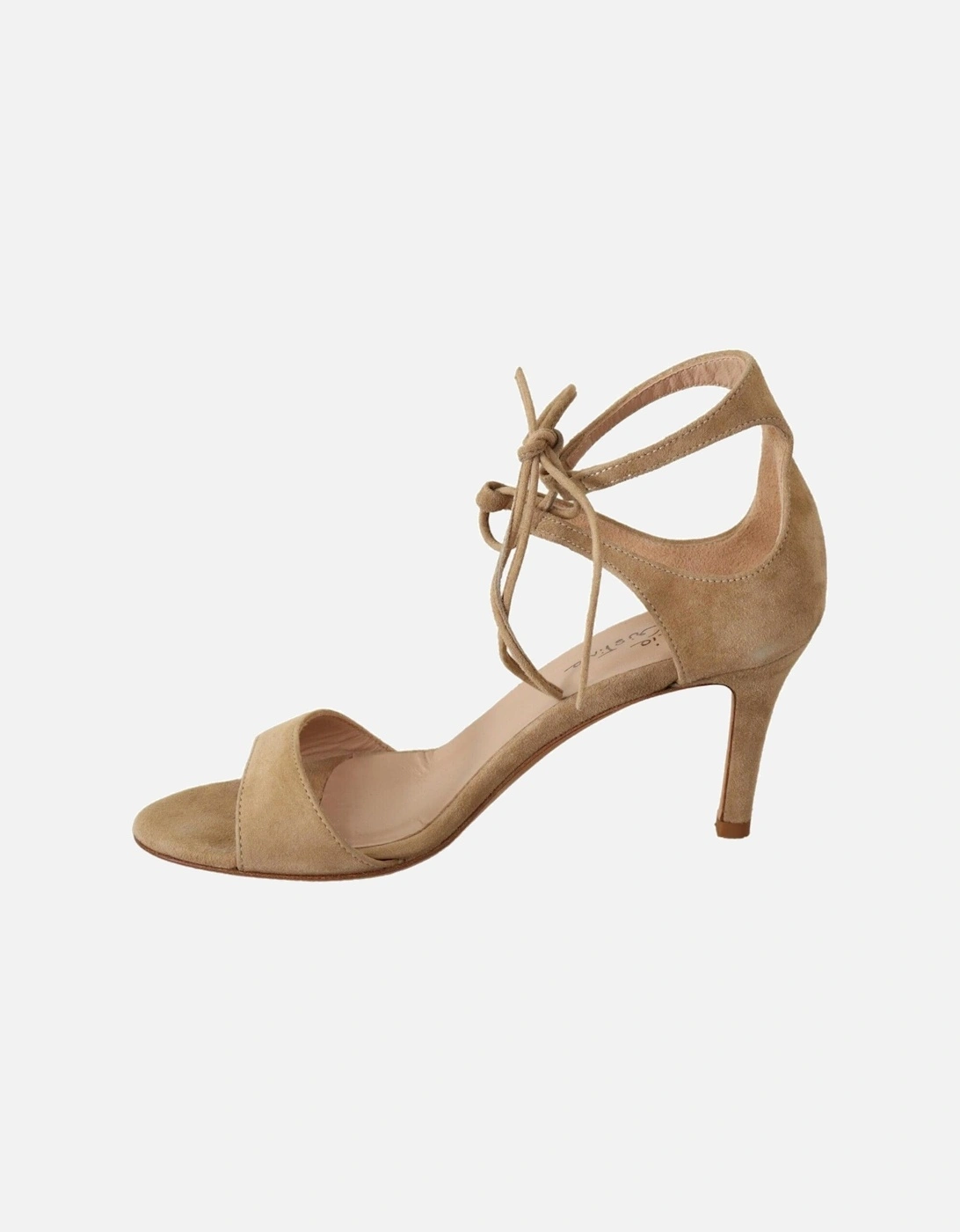 Suede Heels LA9376 Women - Beige Pumps