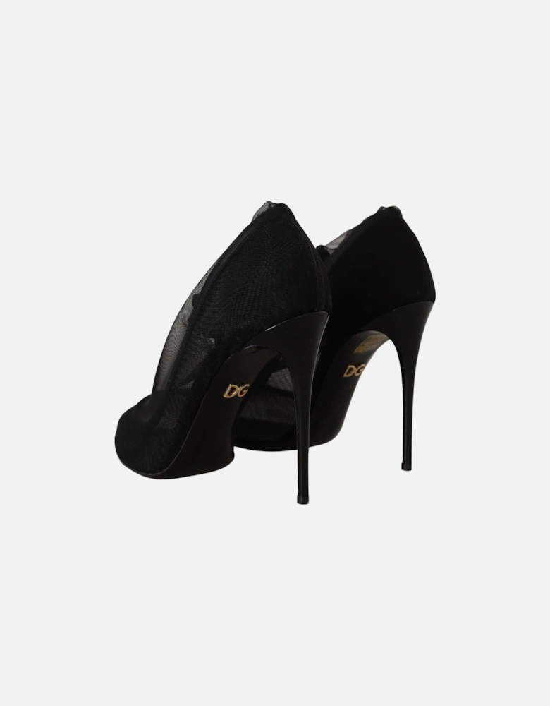 Mesh Pumps LA9800 Stilettos Women - Black