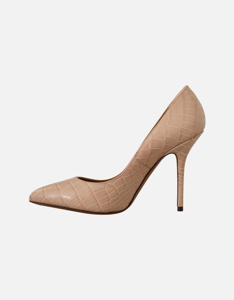 PointedToe Stilettos Heels Women - Beige Pumps