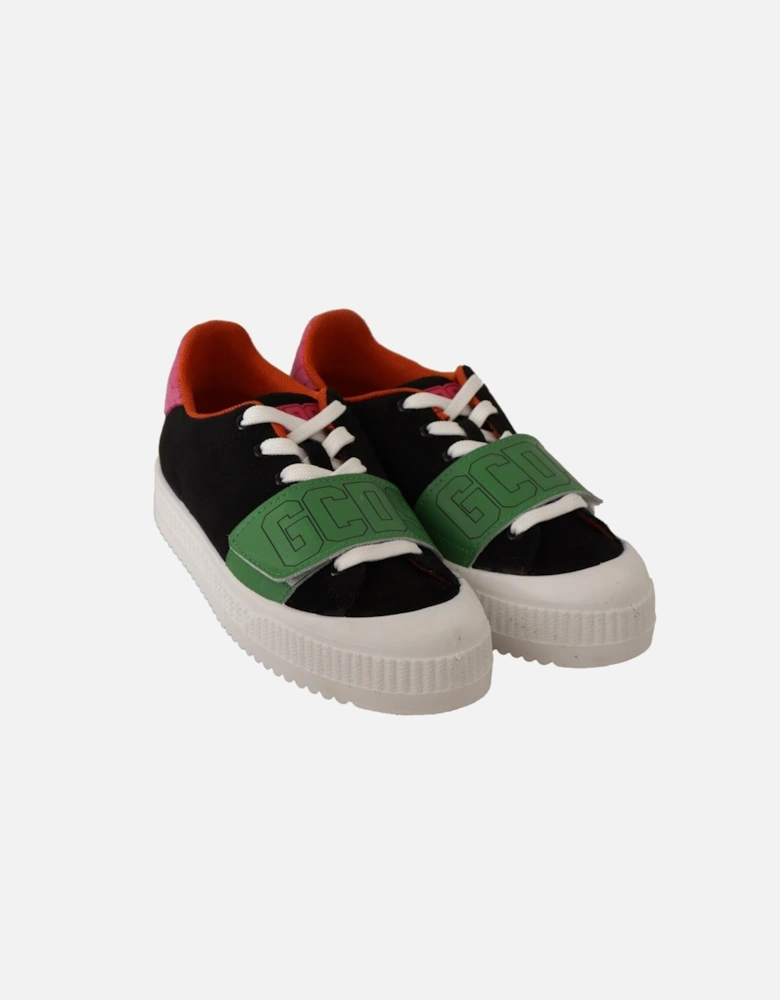 Logo Strap Sneakers LowTop Style Women - Multicolor