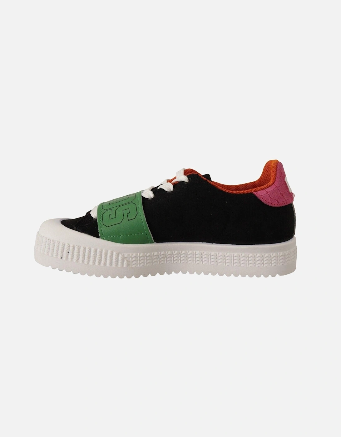 Logo Strap Sneakers LowTop Style Women - Multicolor