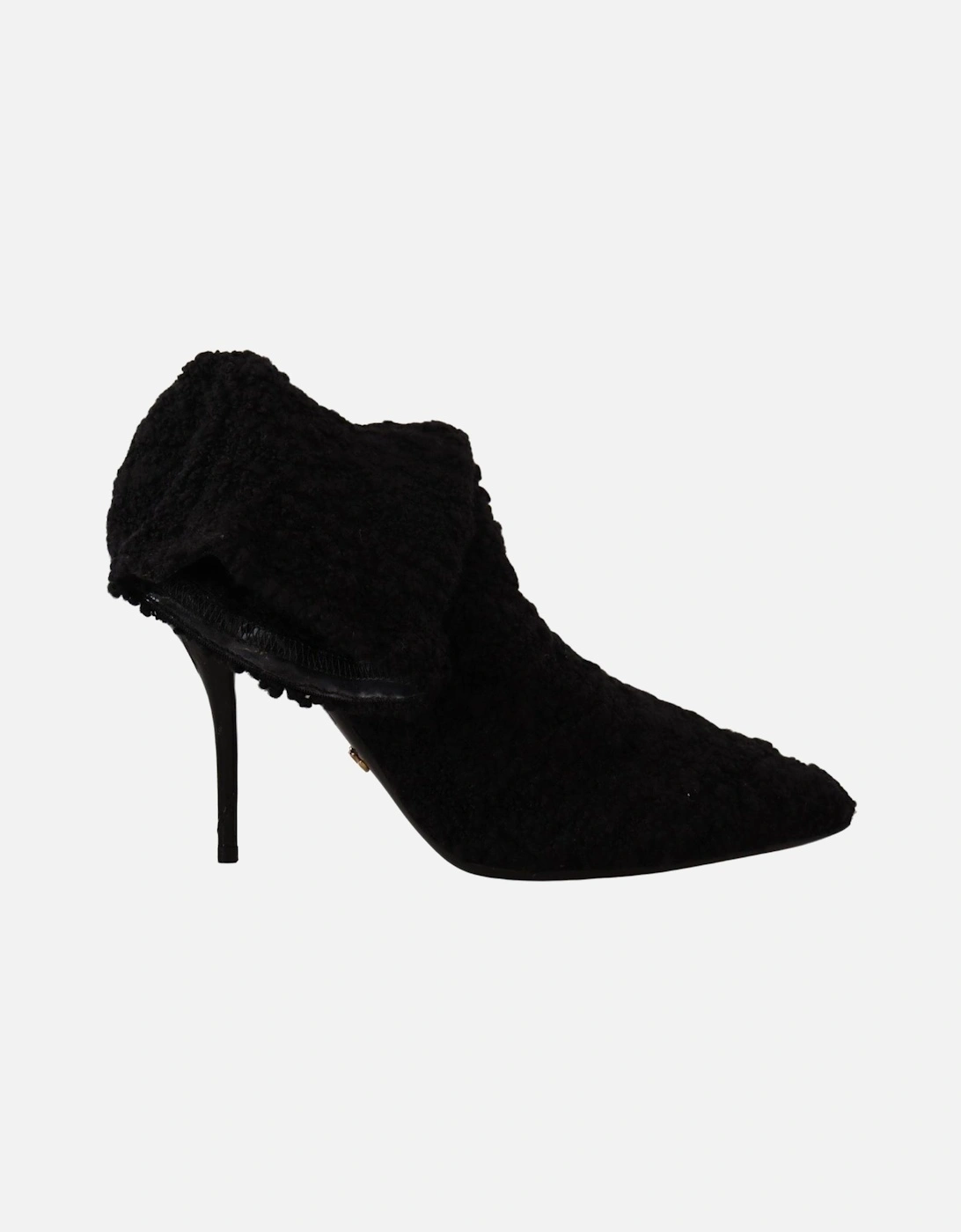 hearling Bootie Black High Heel Women, 7 of 6