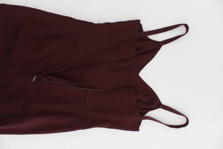 Dolce Gabbana Sleeveless Maxi Dress Women - Bordeaux Dresses