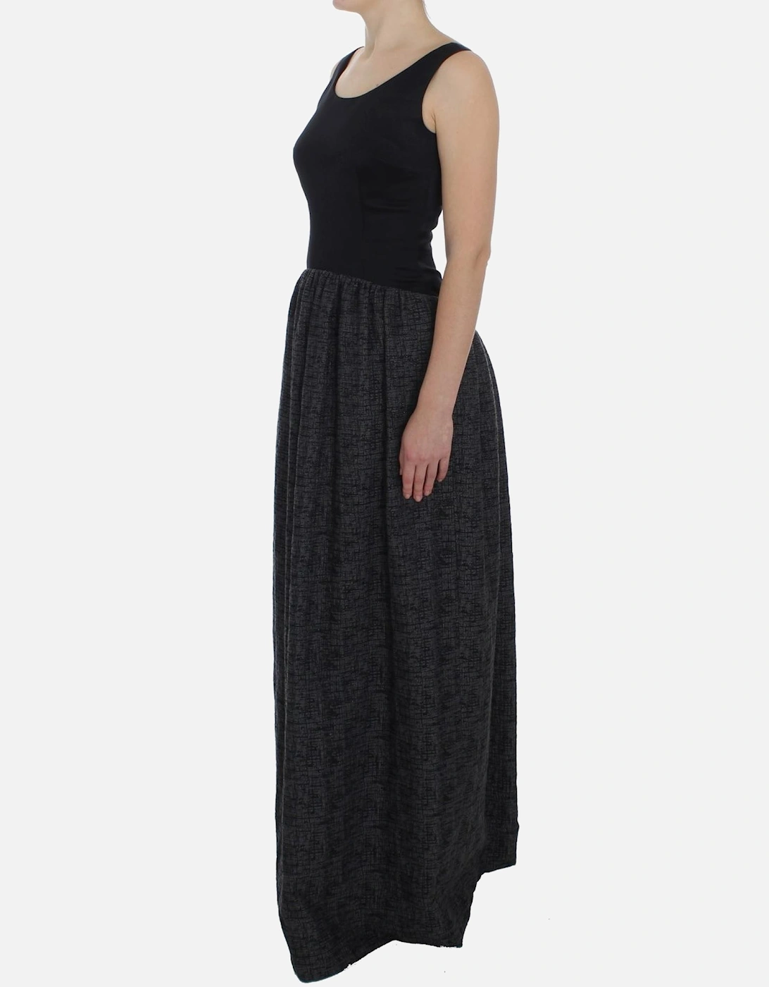 Dolce Gabbana ALine Sleeveless Maxi Dress Women - Black Dresses