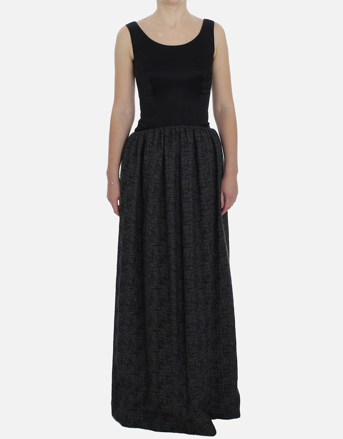 Dolce Gabbana ALine Sleeveless Maxi Dress Women - Black Dresses, 7 of 6