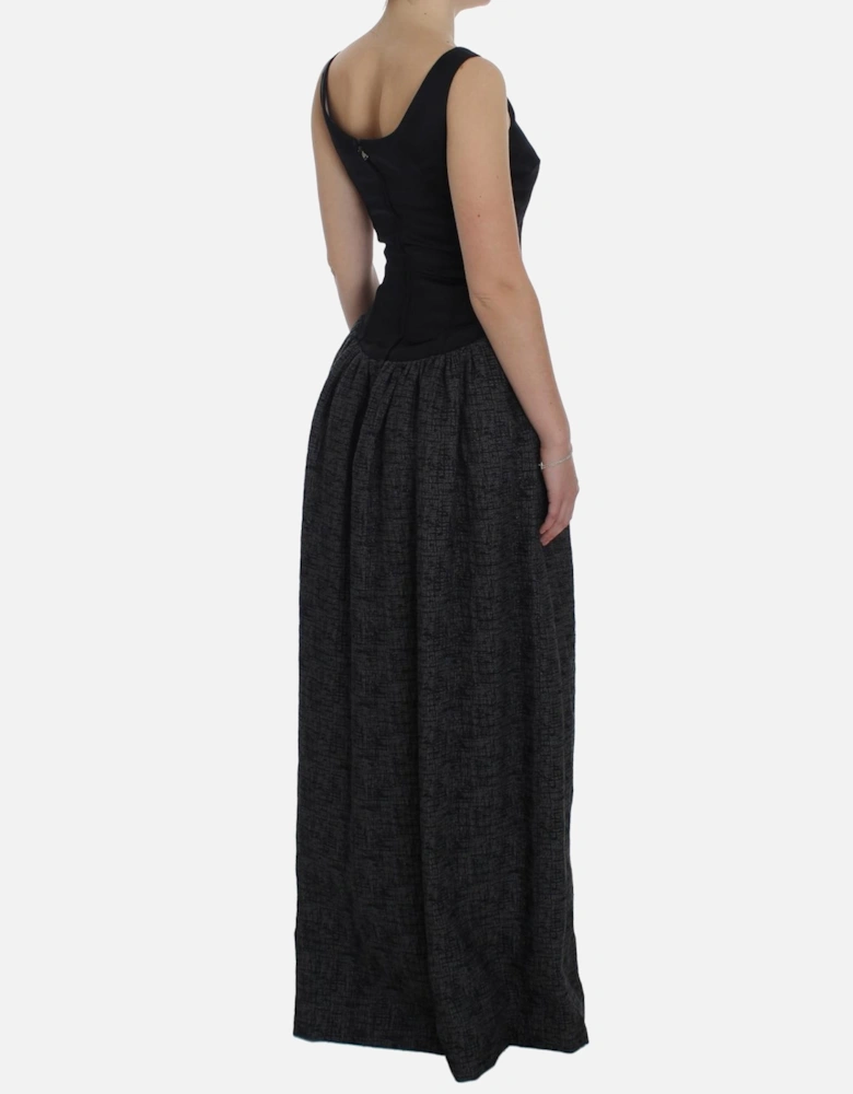 Dolce Gabbana ALine Sleeveless Maxi Dress Women - Black Dresses