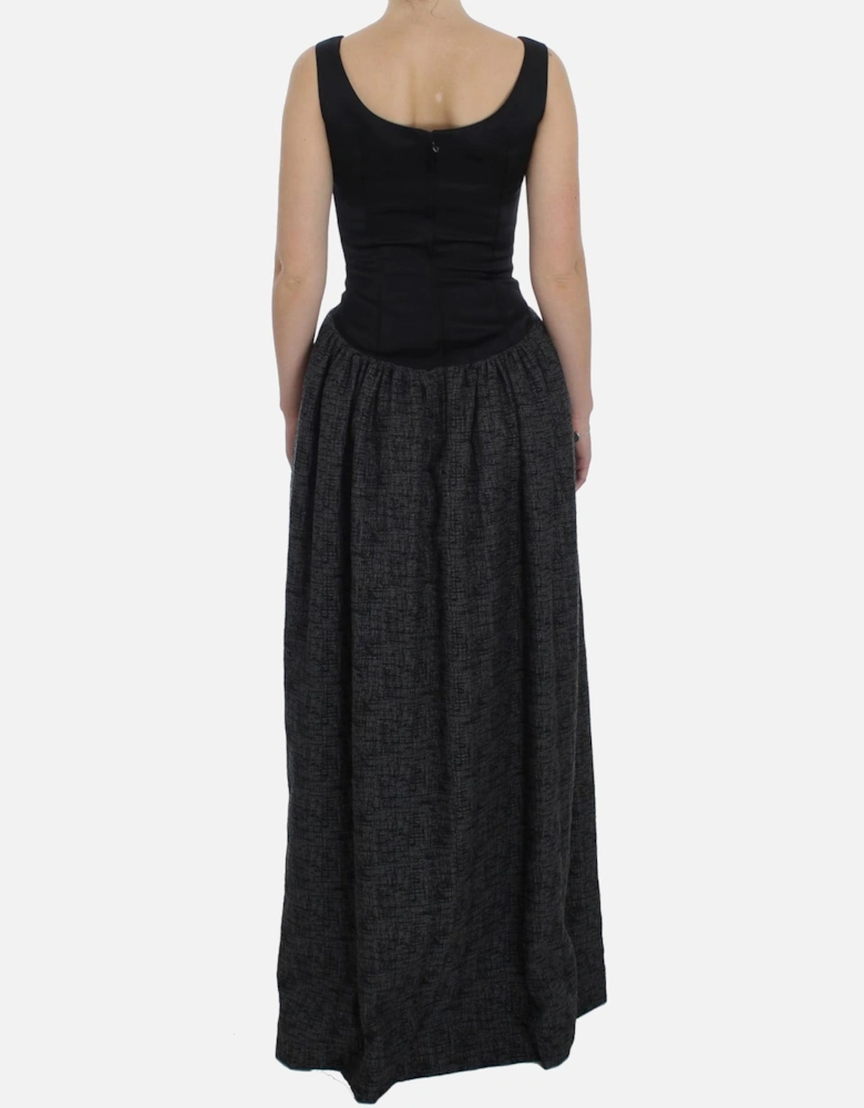 Dolce Gabbana ALine Sleeveless Maxi Dress Women - Black Dresses