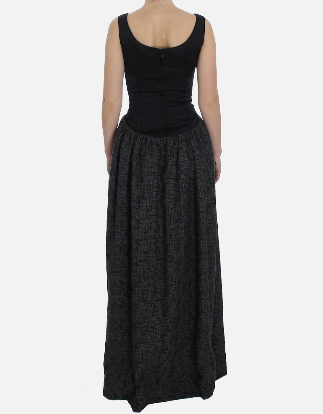 Dolce Gabbana ALine Sleeveless Maxi Dress Women - Black Dresses
