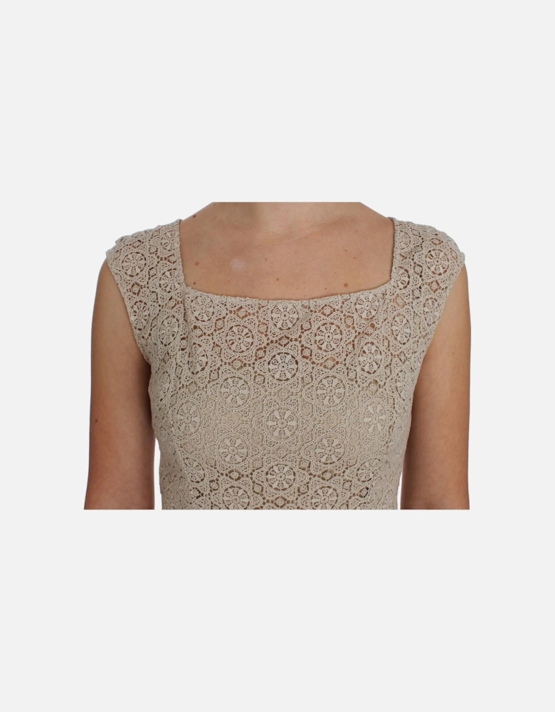 Lace Maxi Dress BeigeNOC10101 Women Dresses