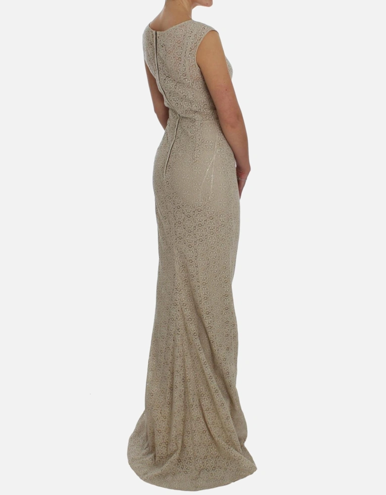 Lace Maxi Dress BeigeNOC10101 Women Dresses