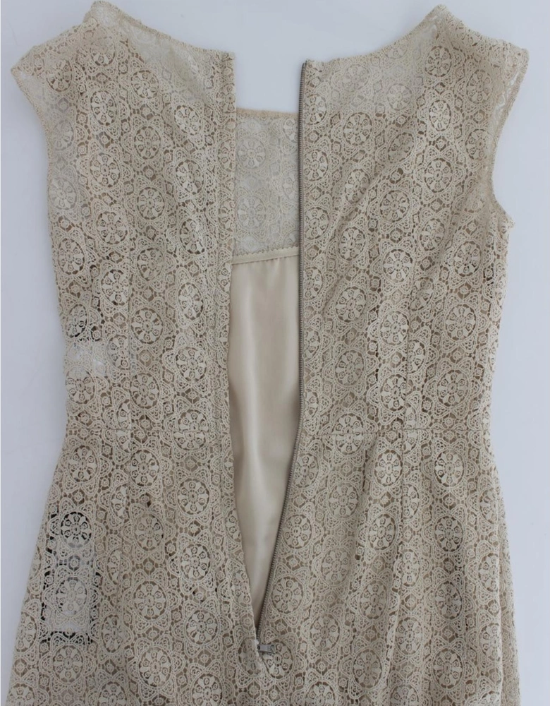 Lace Maxi Dress BeigeNOC10101 Women Dresses
