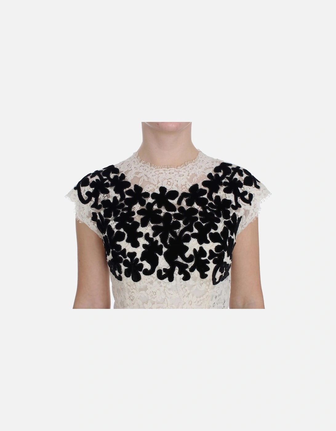 Floral Lace Maxi DressModelFloral Women - Multicolor Dresses