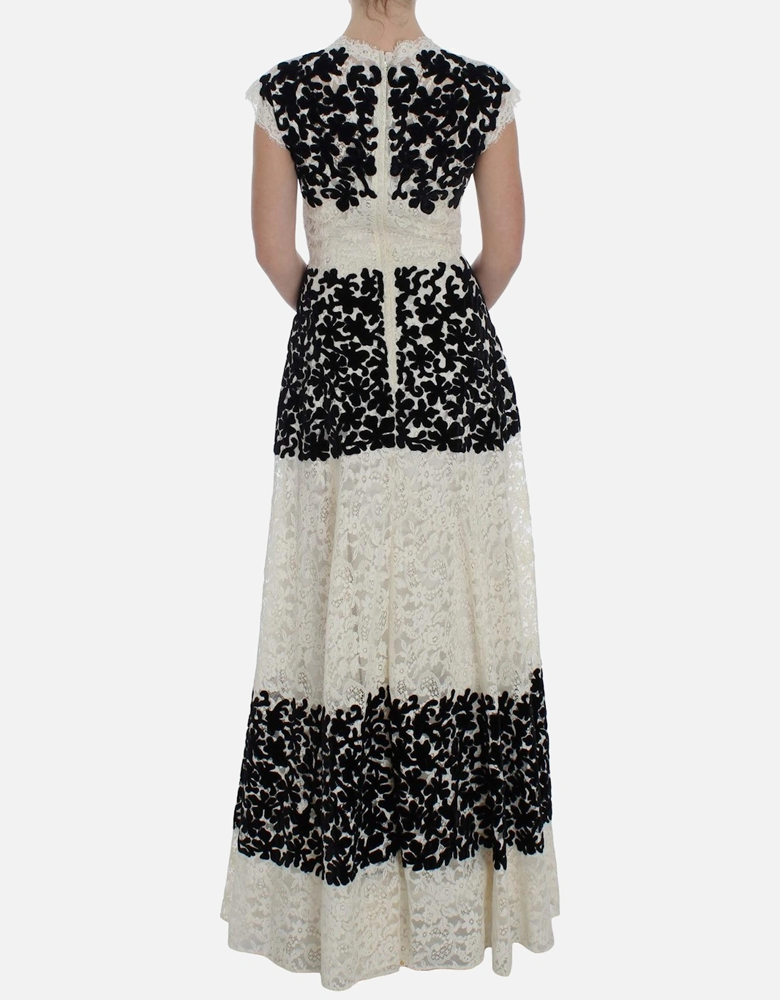 Floral Lace Maxi DressModelFloral Women - Multicolor Dresses