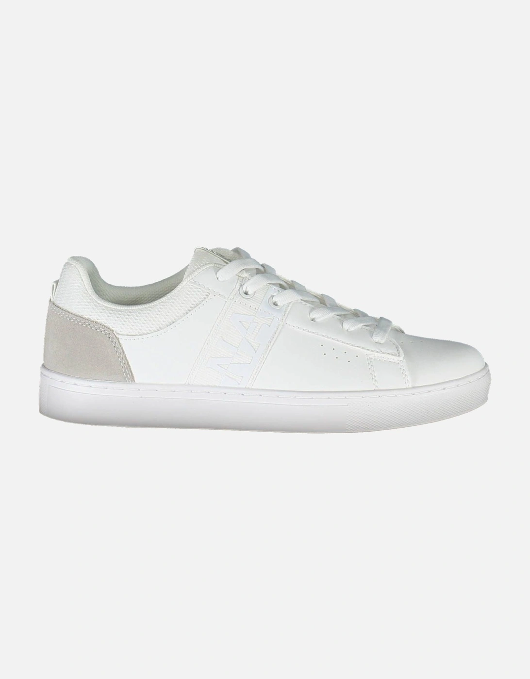 Laced Sports Shoe with Contrasting Details and Logo Women - White, 4 of 3