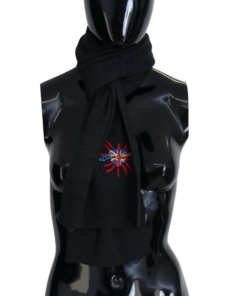 DG Loves London Scarf Women - Black Scarves