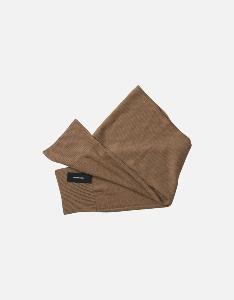 Cashmere Scarf Model Women - Brown Scarves