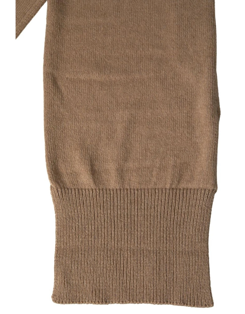 Cashmere Scarf Beige Women - Brown Scarves