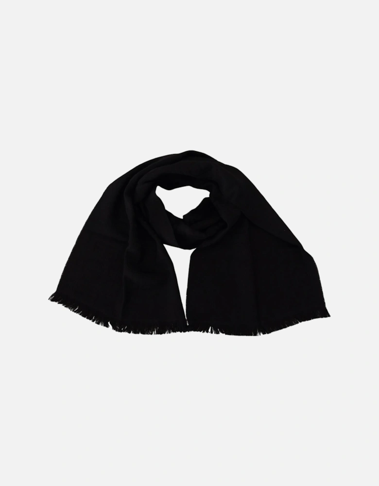 Wool Scarf Black Women Scarves