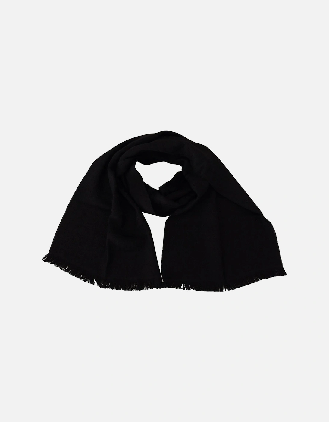 Wool Scarf Black Women Scarves