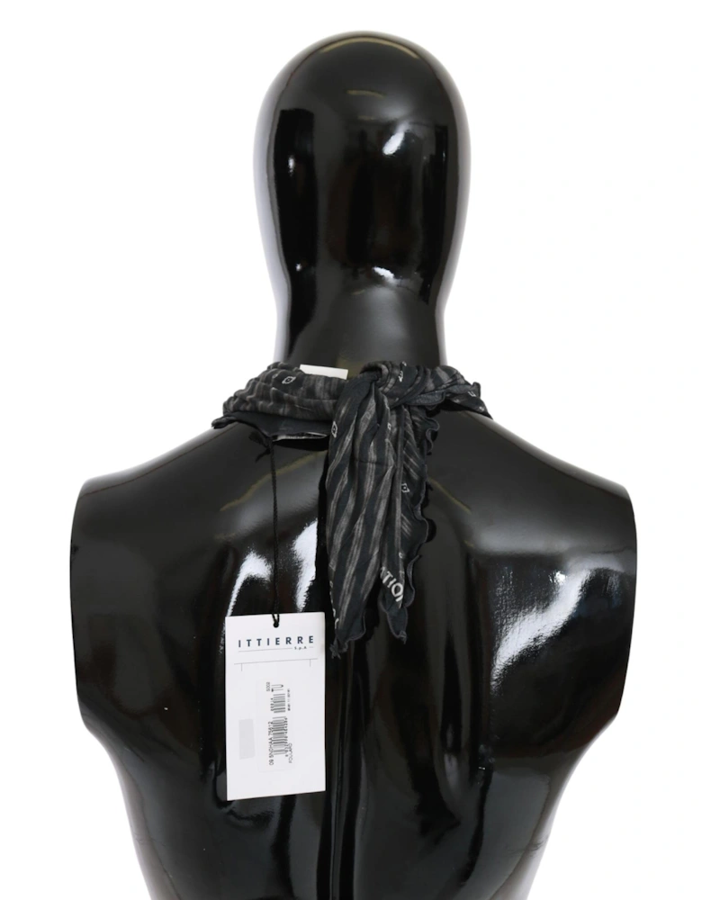 Bandana Scarf Women - Black Scarves