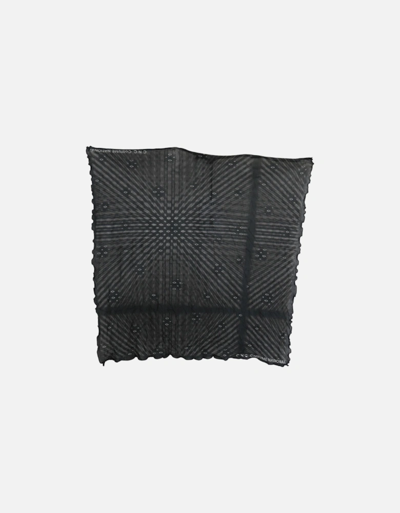 Bandana Scarf Women - Black Scarves