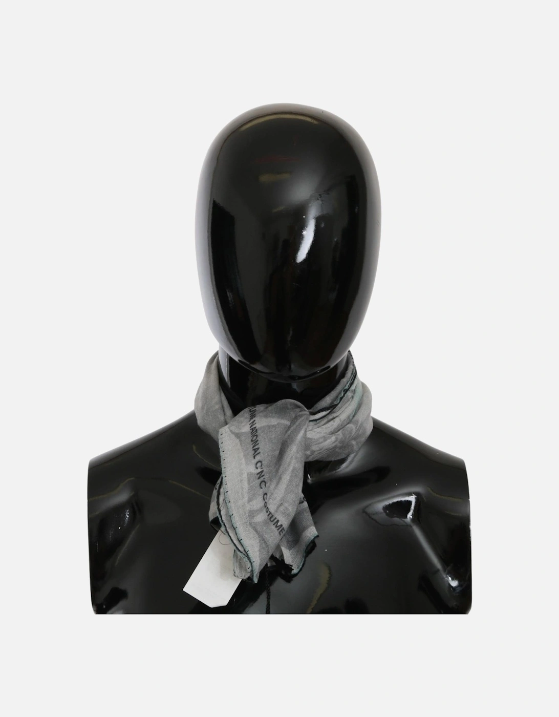 Costume National Women's Grey Silk Scarf - Gray Scarves - Size: One Size