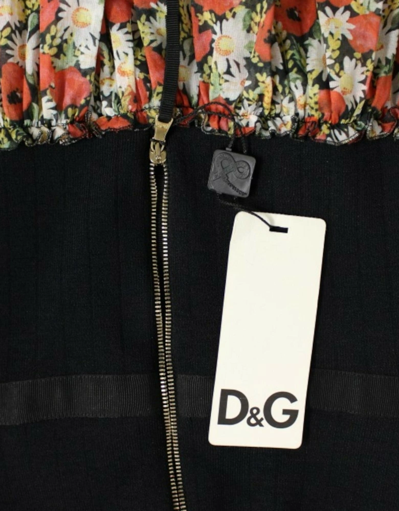 Dolce Gabbana Floral Mini Dress Women - Multicolor Dresses