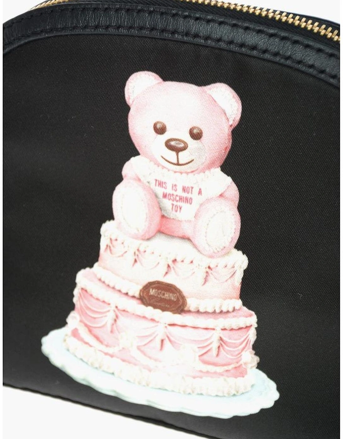 Teddy Bear Cake Clutch Black Women Clutch Bags