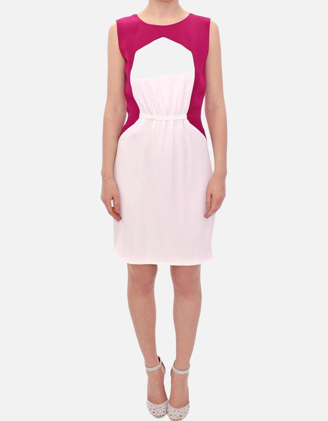Exclusive Lindsay Shift Dress with Stretch Waist Women - White Dresses, 7 of 6