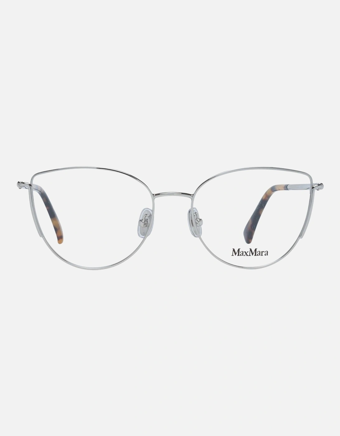 Grey Metal Cat Eye Glasses with Plastic Lenses - 54-17-135 Women -