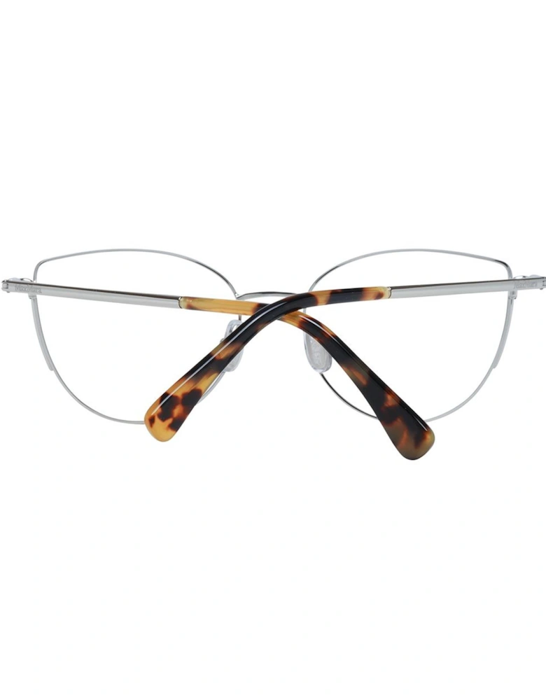 Grey Metal Cat Eye Glasses with Plastic Lenses - 54-17-135 Women -