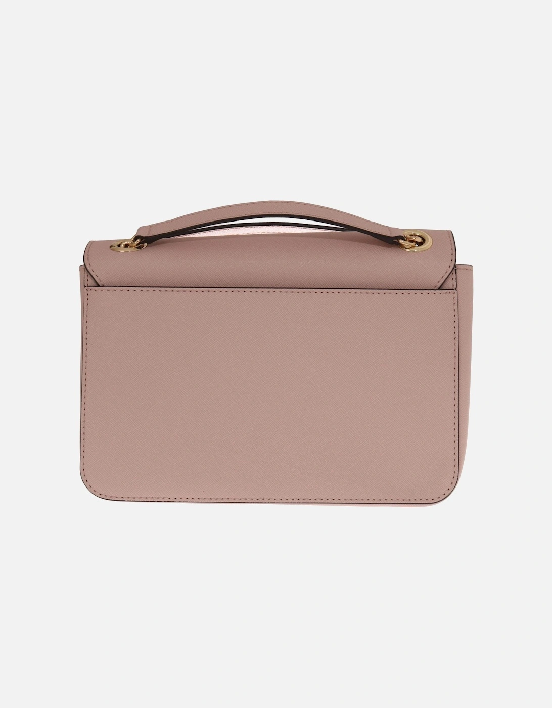 Whitney Small Flap Bag Pale Pink Leather Women Shoulder Bags