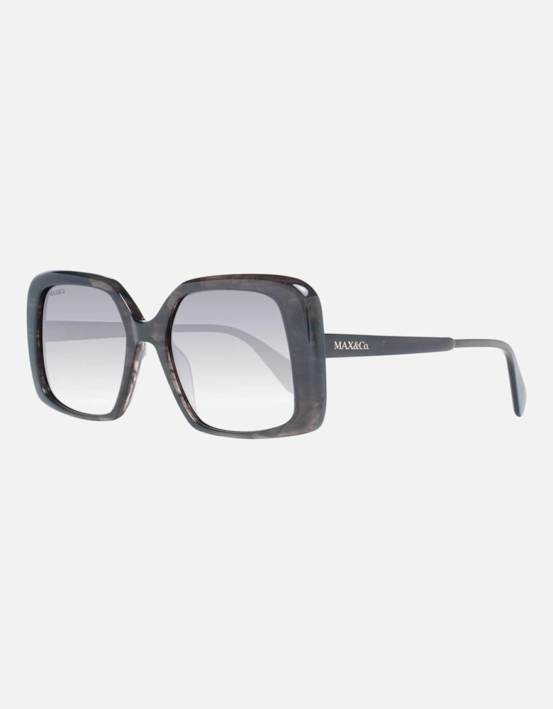 Grey Square Sunglasses with Gradient Lenses - Category 3 Women - Gray