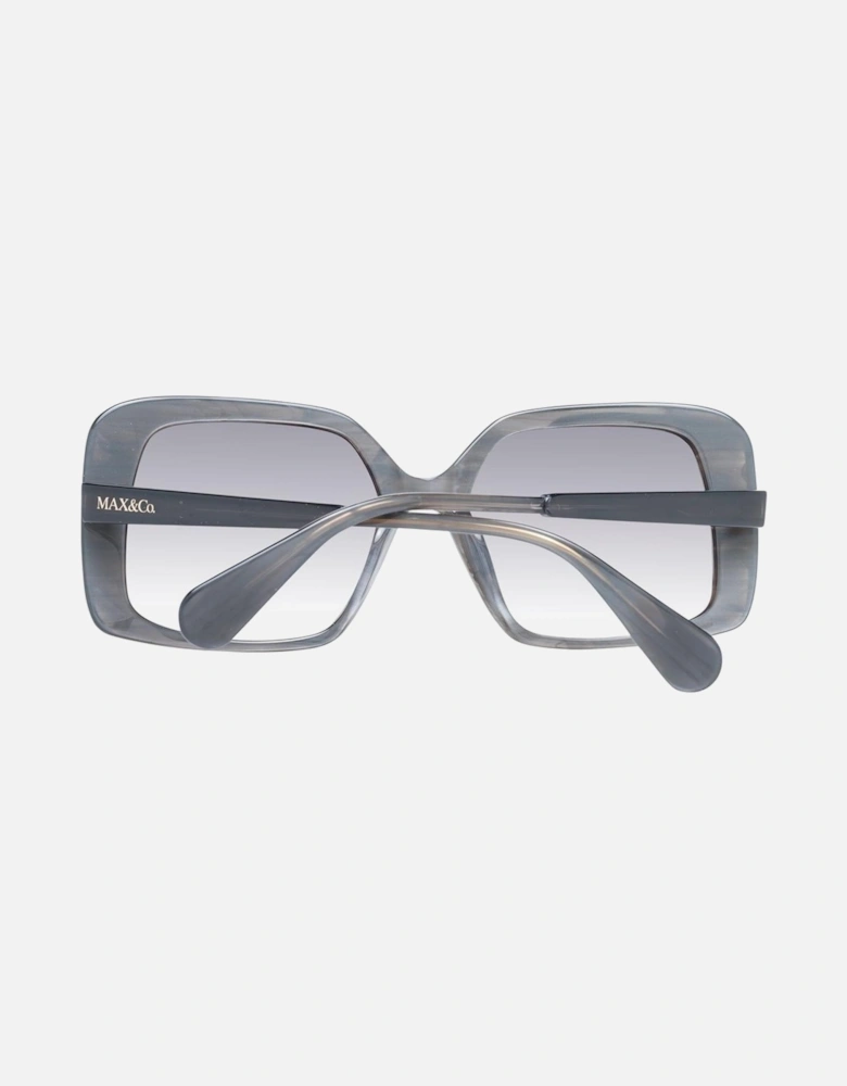 Grey Square Sunglasses with Gradient Lenses - Category 3 Women - Gray