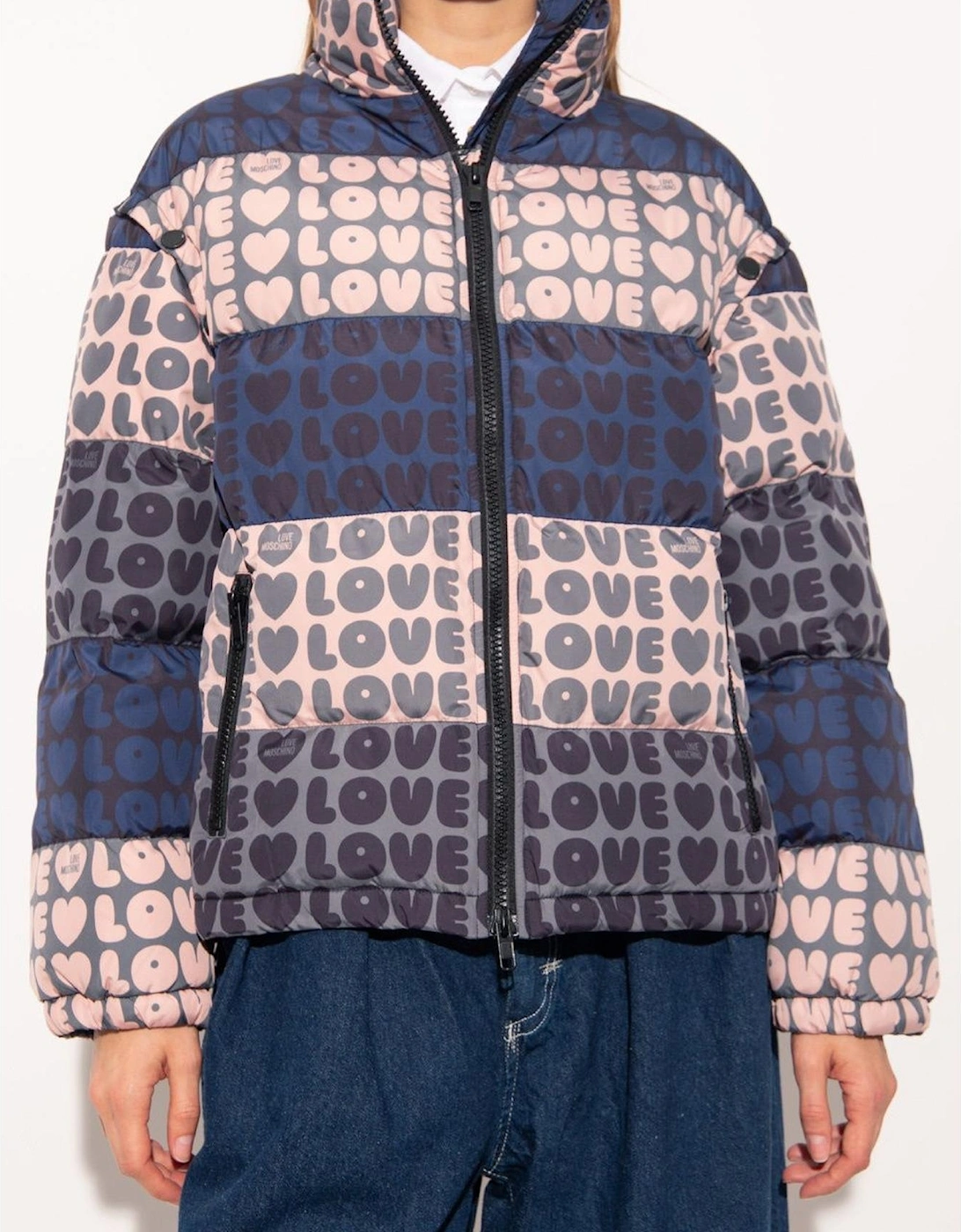Love Hearts Padded Jacket LO6958 Women - Multicolor Jackets, 5 of 4