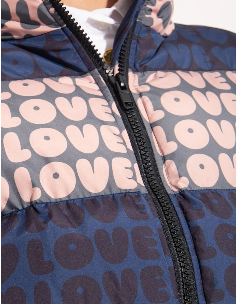 Love Hearts Padded Jacket LO6958 Women - Multicolor Jackets