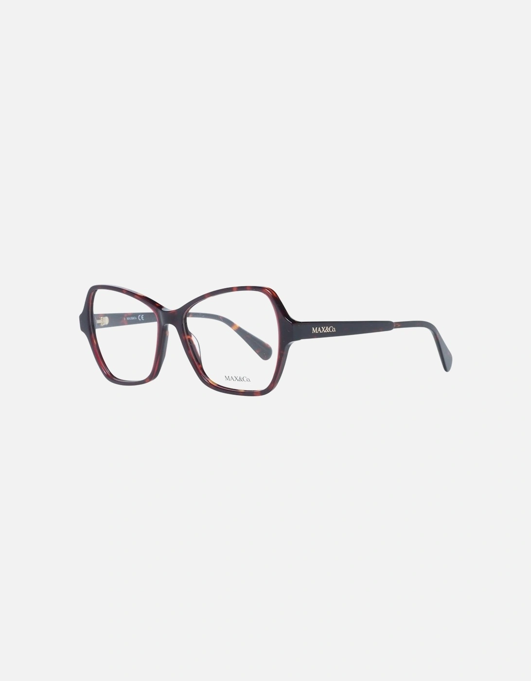 Burgundy Plastic Butterfly Glasses with Demo Lenses Women Frames, 4 of 3