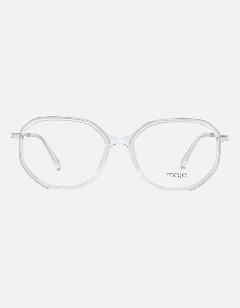Transparent Octagonal Eyeglasses Women Frames