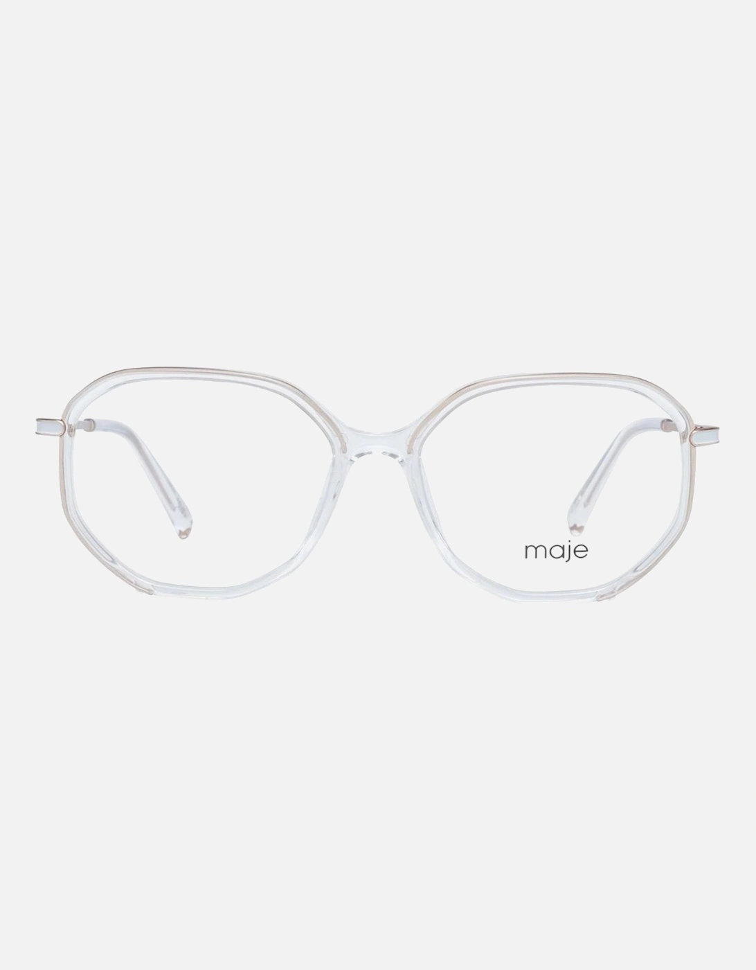 Transparent Octagonal Eyeglasses Women Frames