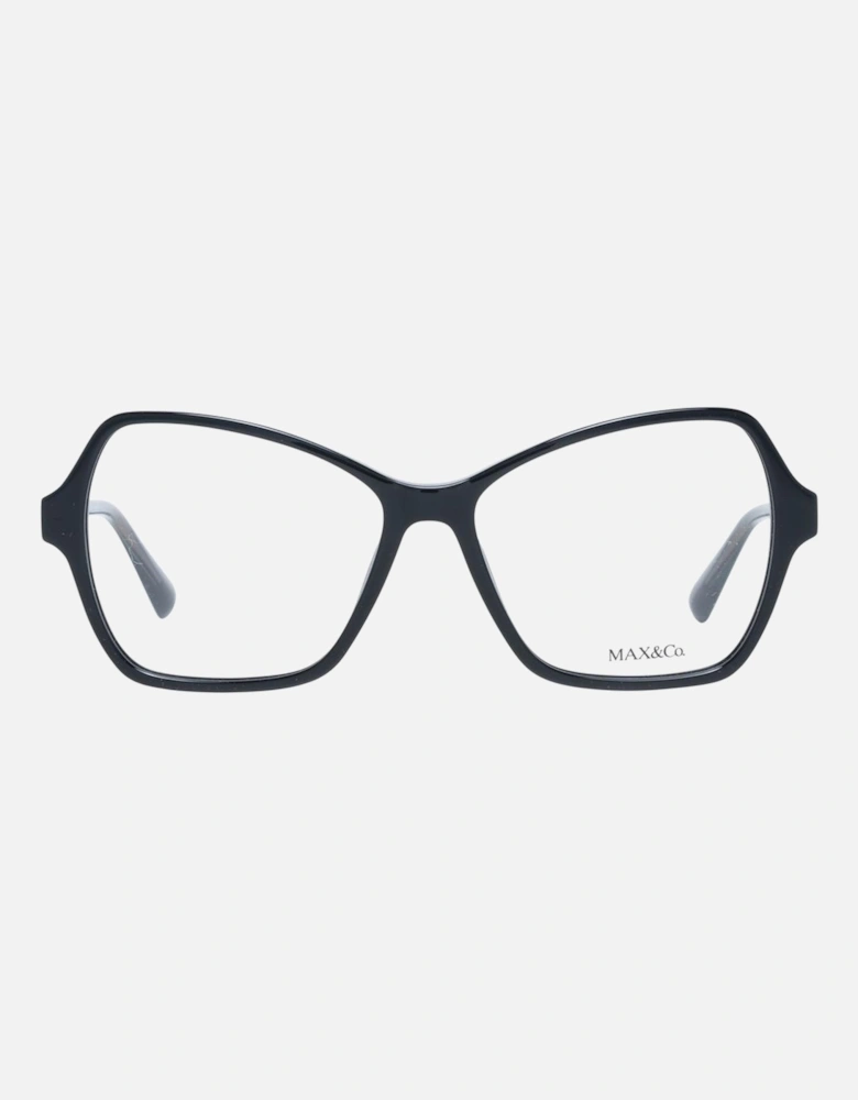 Black Butterfly Glasses with Demo Lenses and Branded Case - 55-15-140