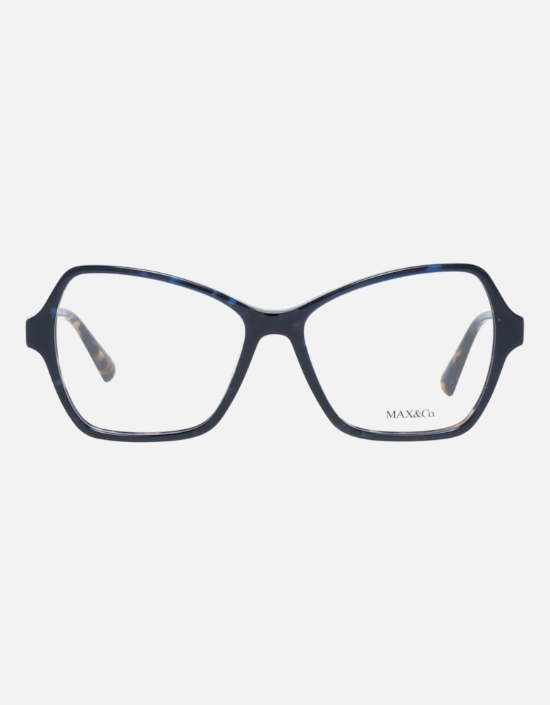 Blue Plastic Butterfly Glasses with Branded Case Women Frames