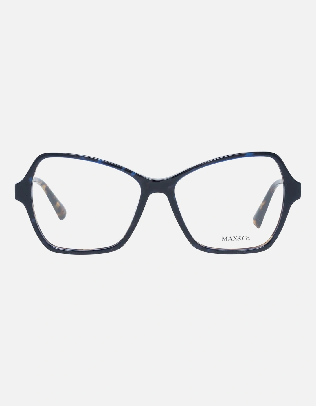Blue Plastic Butterfly Glasses with Branded Case Women Frames