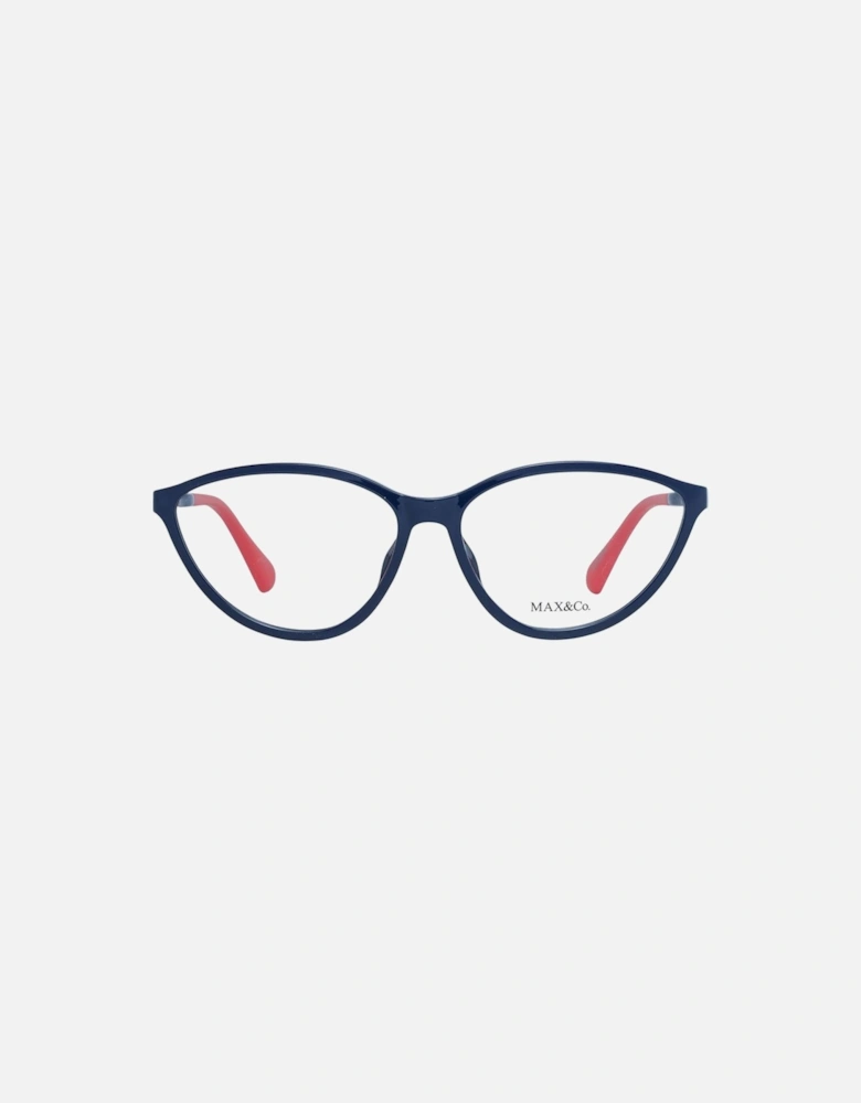 Blue Cat Eye Demo Glasses with Branded Case Women Frames