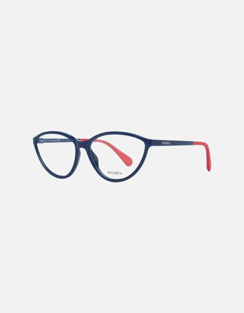 Blue Cat Eye Demo Glasses with Branded Case Women Frames