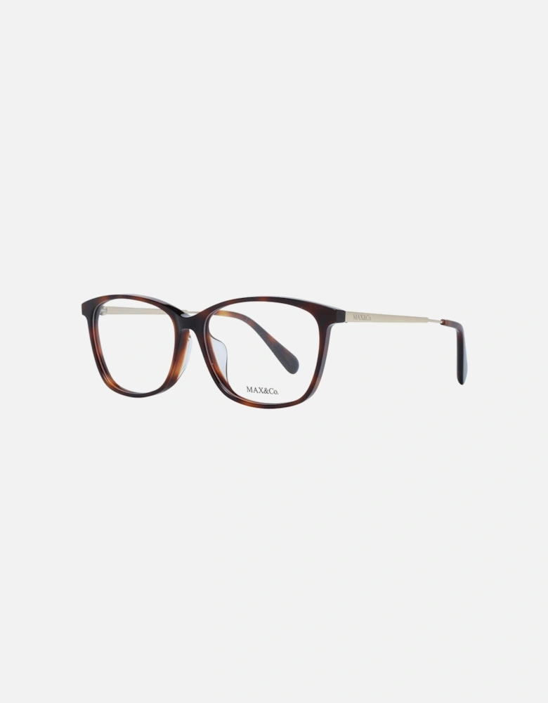 Brown Acetate Trapezium Eyeglasses with Demo Lenses - 54-14-140 Women